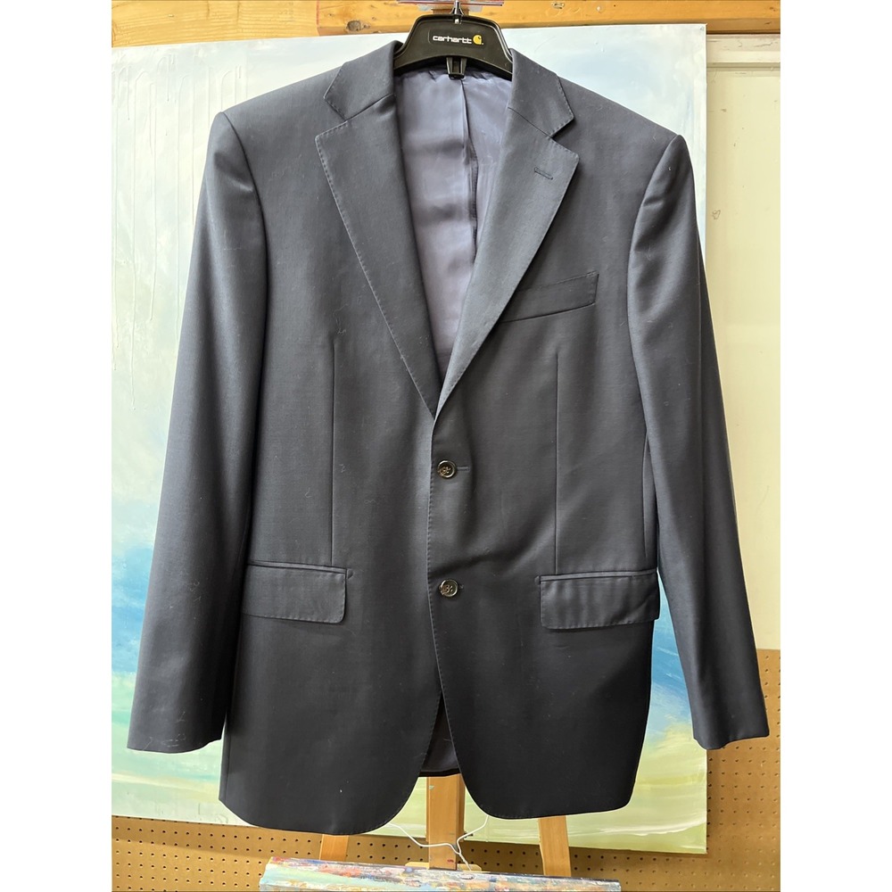 Suitsupply Mens Wool Vitale Barberis Canonico Italy Blazer Jacket Sz 40L